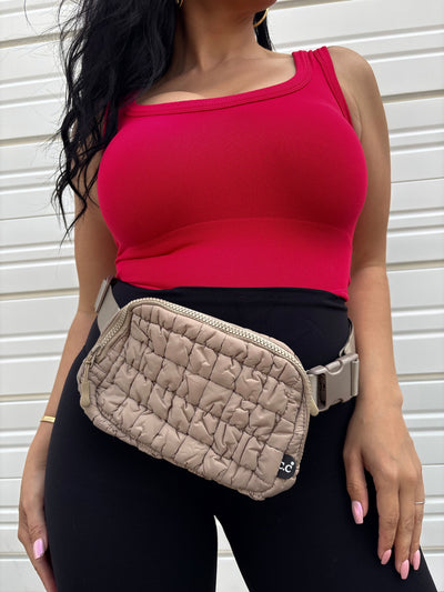 Sexy Sidekick - Quilted Puffer Fanny Pack