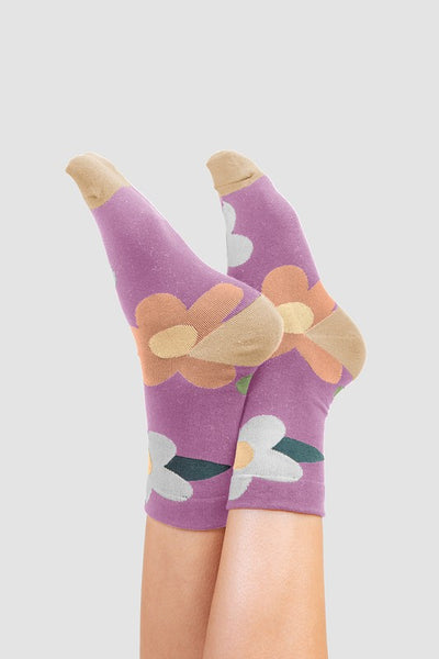 Birken-Socks Floral Print Socks