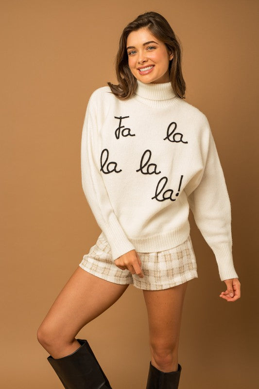 Fa La La La La - Holiday Sweater
