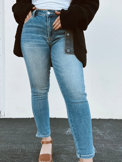 According To Plan - Mid Rise Skinny Jeans