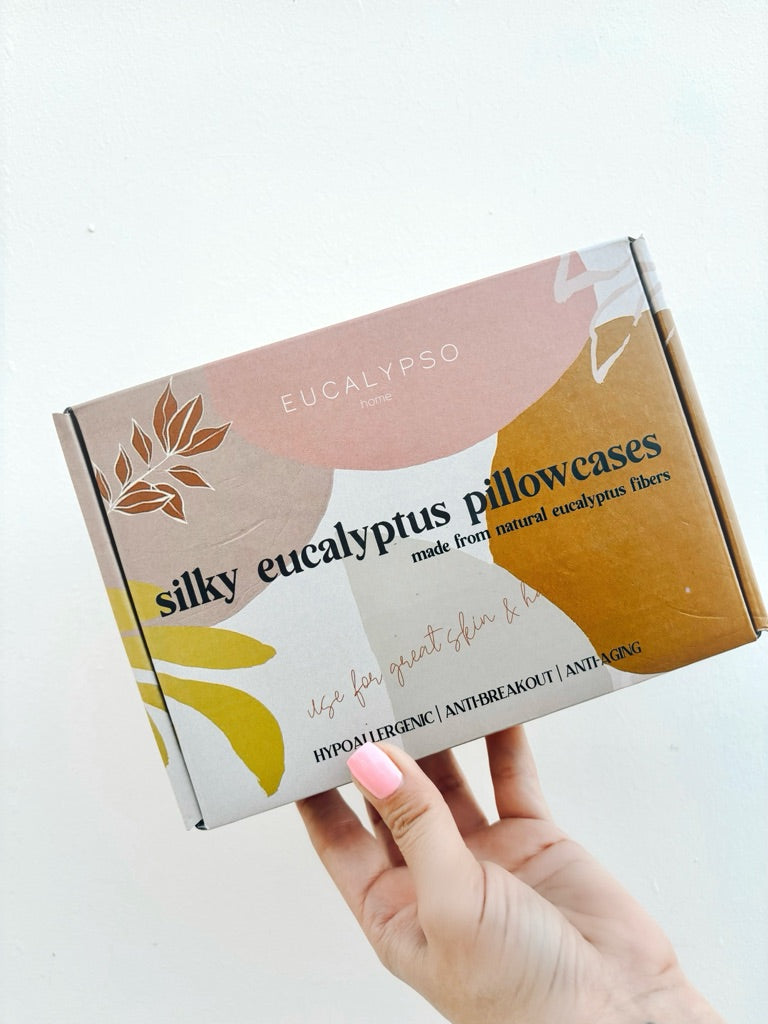 Get up & Glow - Silky Eucalyptus Pillowcases