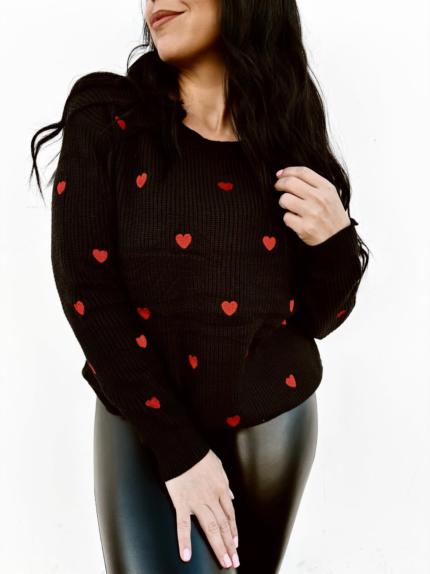 All My Love - Heart Confetti Sweater