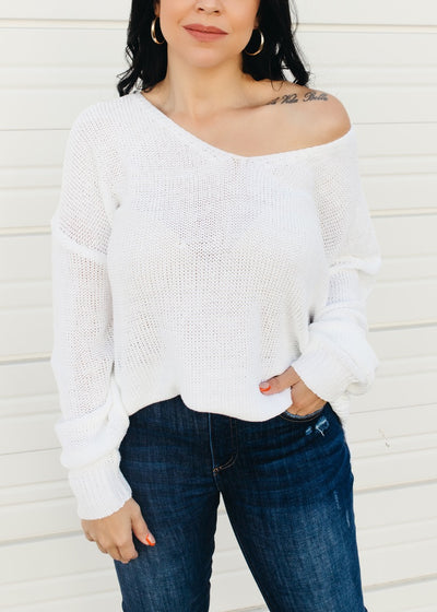 Style Crush - Ribbed Cable Knit Sweater