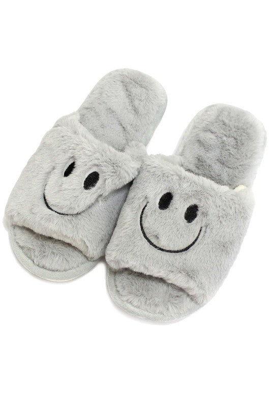 Happy Feet - Faux Fur Slippers