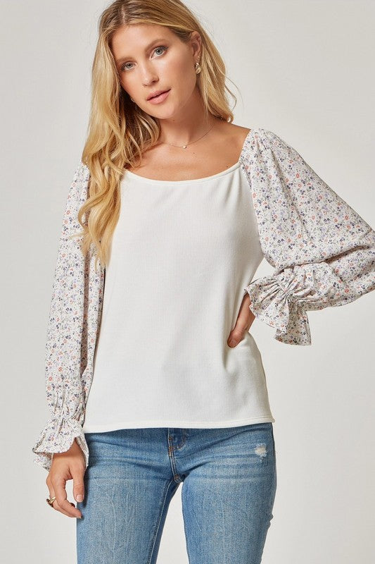 Cheers To You - Off Shoulder Knit Top