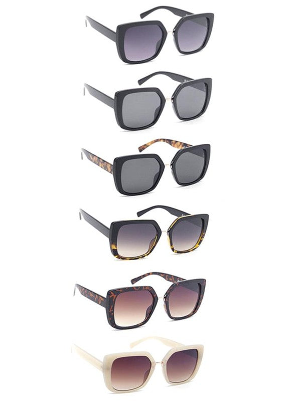 Hollywood Hills - Square Frame Sunglasses