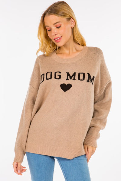Dog Mom - Pullover Sweater