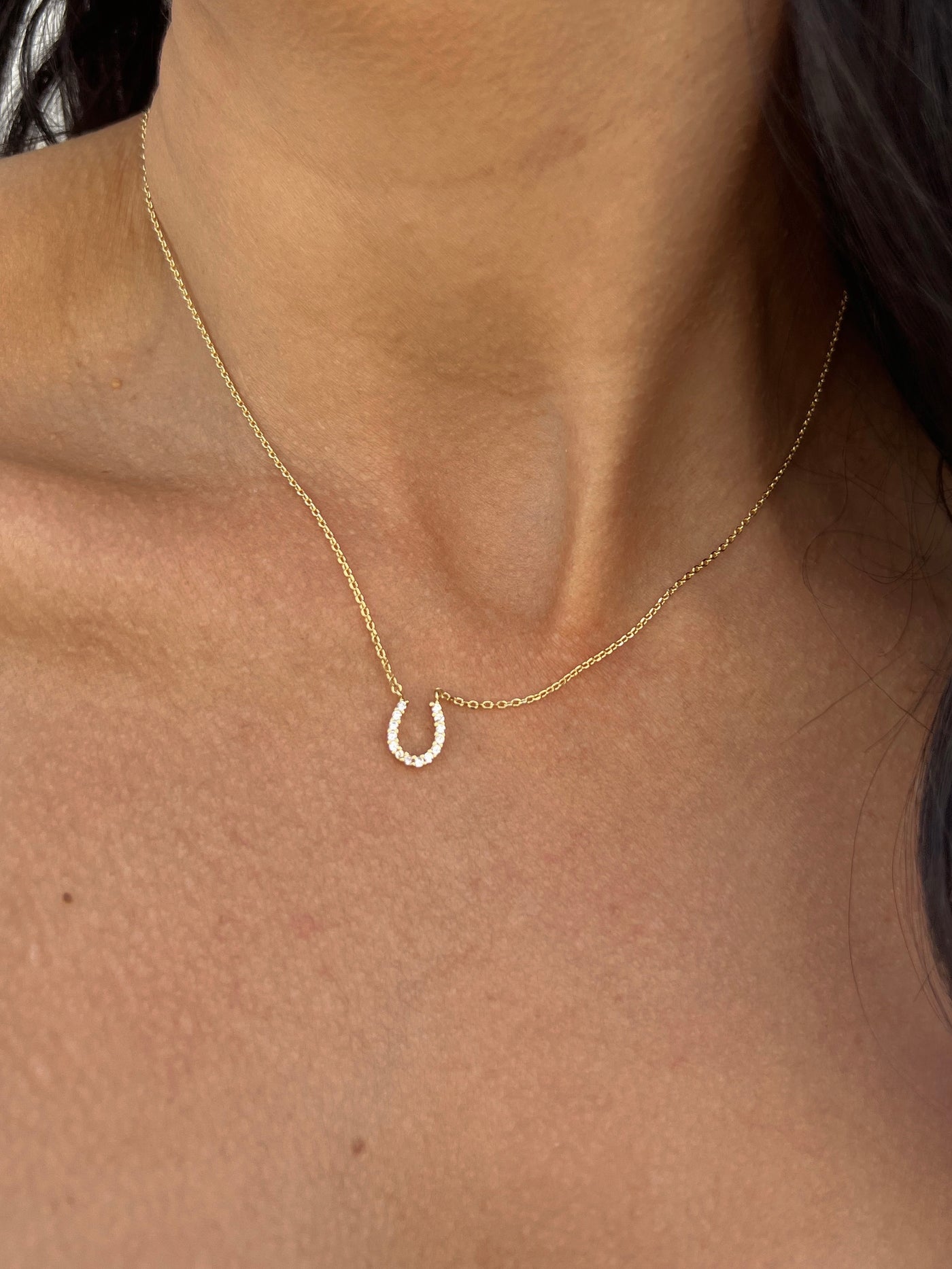 Lady Luck - Horseshoe Charm Necklace