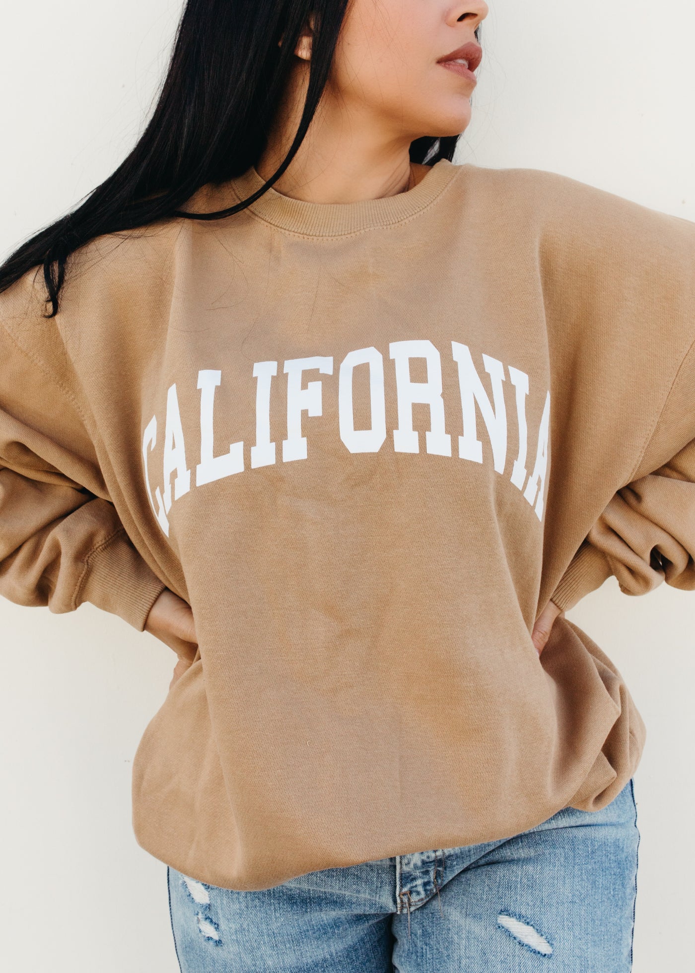 California - Crew Neck Sweater