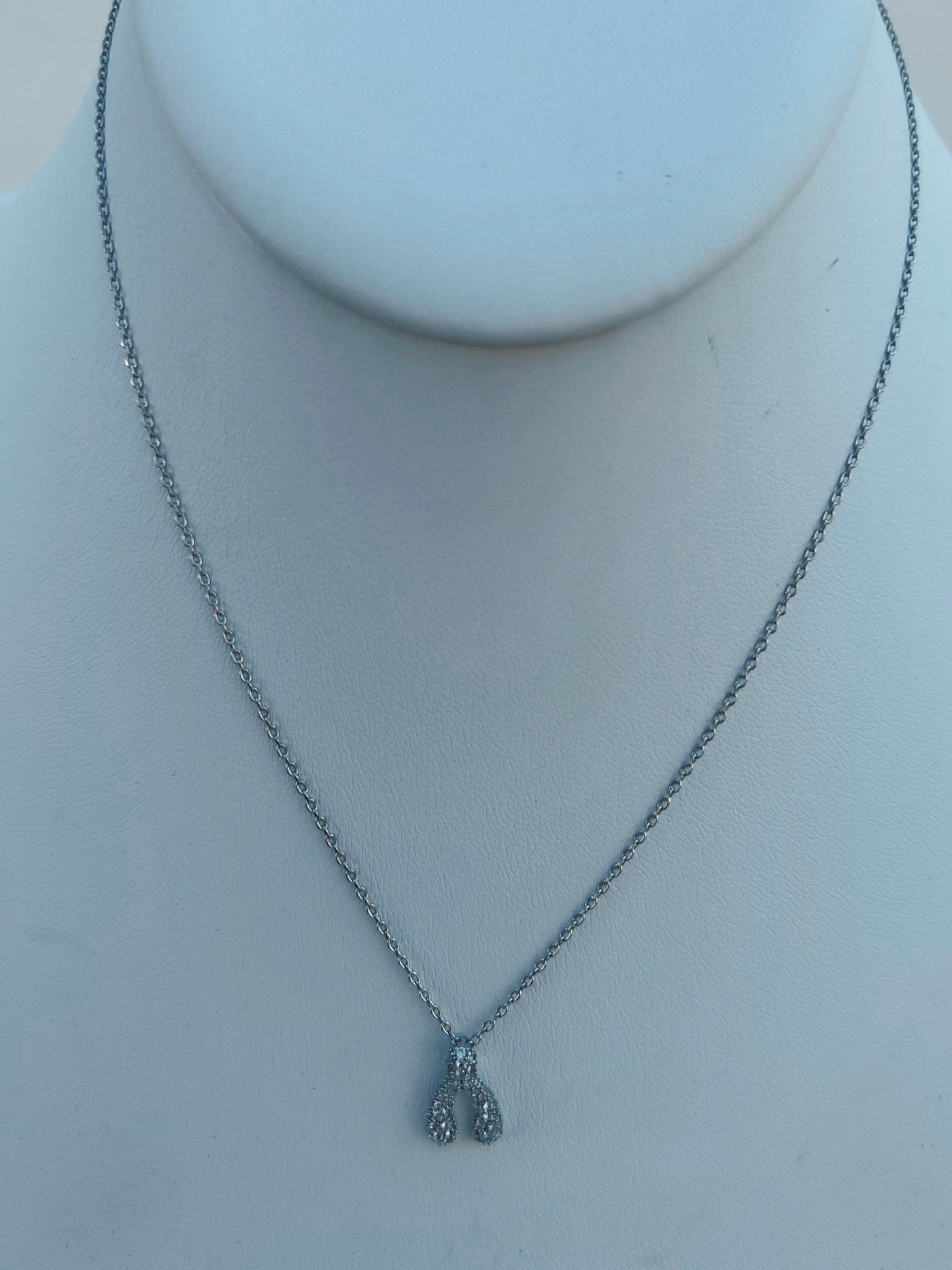 Wish Away - Wishbone Charm Necklace