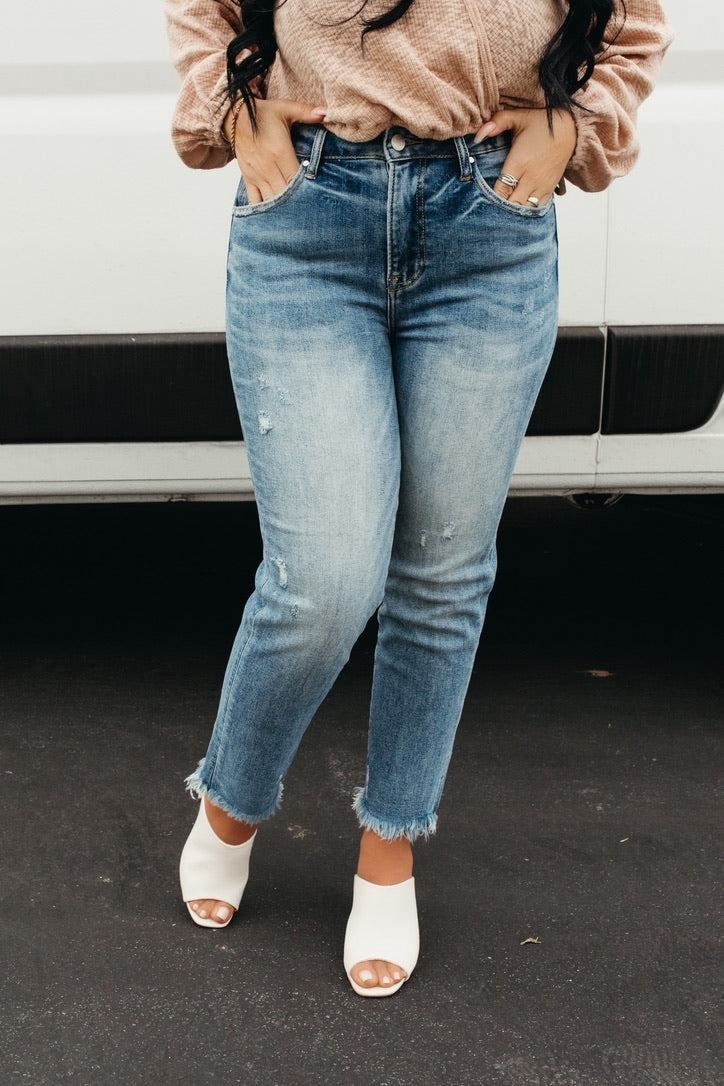 Rad To The Bone - Relaxed Skinny Jeans