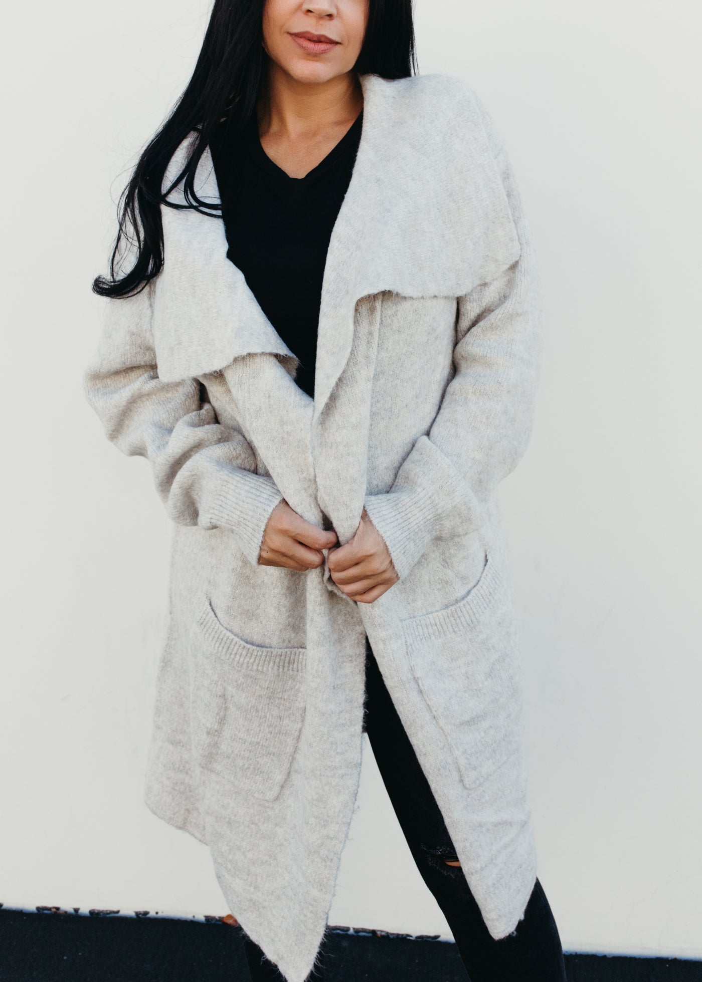 Warm and Cozy - Open Front Cardigan