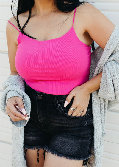 Get It Right - Ribbed Crop Top
