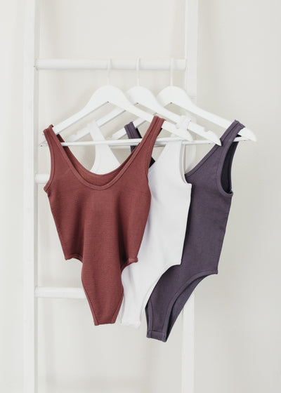 Done Deal - Seamless Ribbed Bodysuit