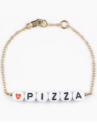 Pizza - Ryan Porter Letter Bracelet