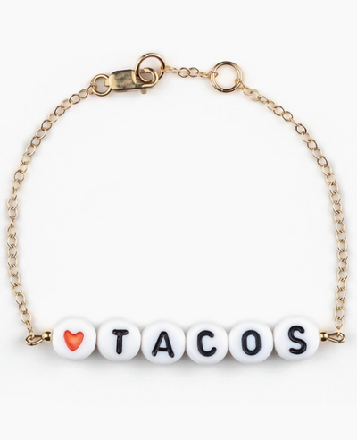 Tacos - Ryan Porter Letter Bracelet