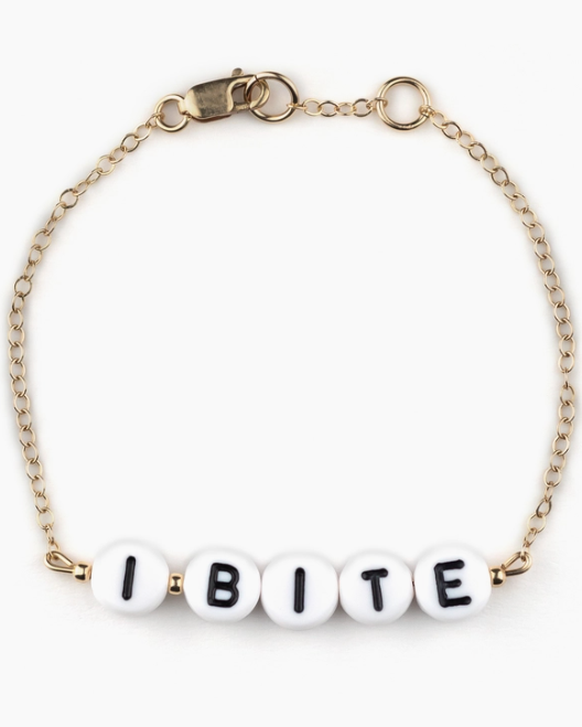 I Bite - Ryan Porter Letter Bracelet