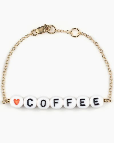 Coffee - Ryan Porter Letter Bracelet