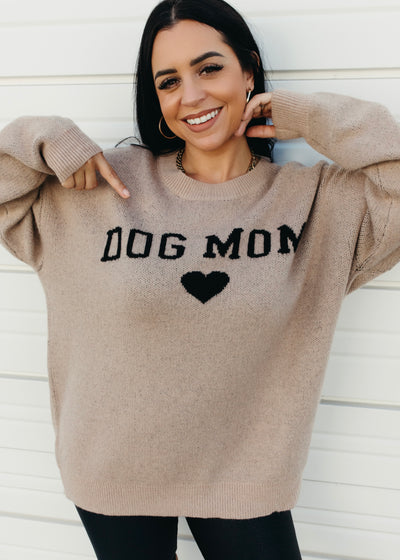 Dog Mom - Pullover Sweater